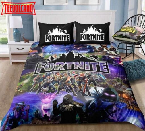 3D Team 1 Fortnite Gamer Duvet Cover Bedding Set