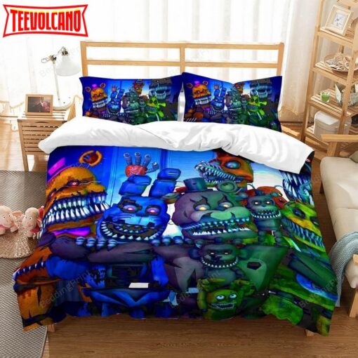 3d The Five Nights At Freddy’s Duvet Cover Bedding Set