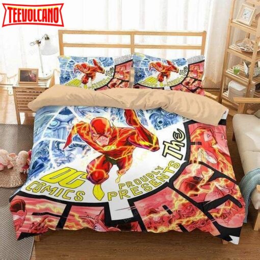 3d The Flash Bedding Set Duvet Cover