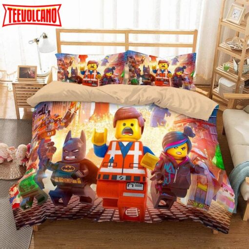 3D The Lego Movie Duvet Cover Bedding Set