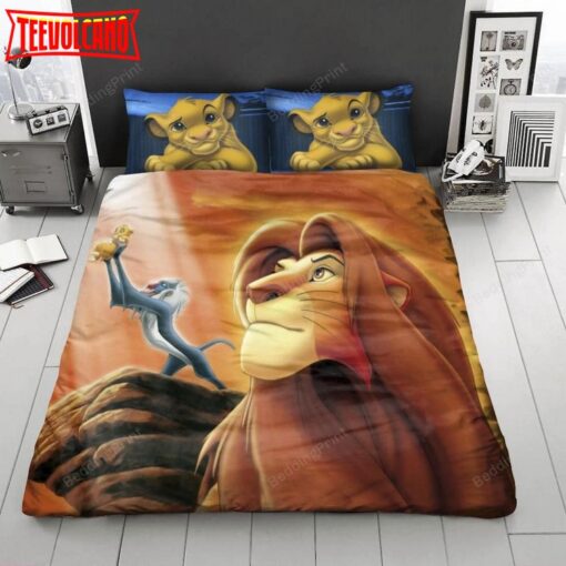 3d The Lion King Poster Bedding Set (Duvet Cover &amp Pillow Cases)