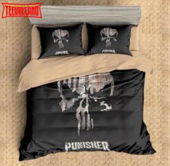 3d The Punisher Duvet Cover Bedding Set 1