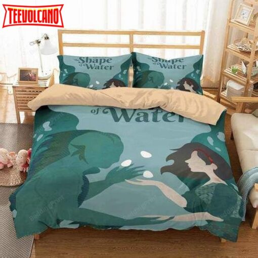 3d The Shape Of Water Duvet Cover Bedding Set