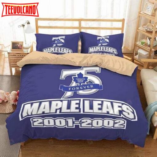 3d Toronto Maple Leafs Duvet Cover Bedding Set