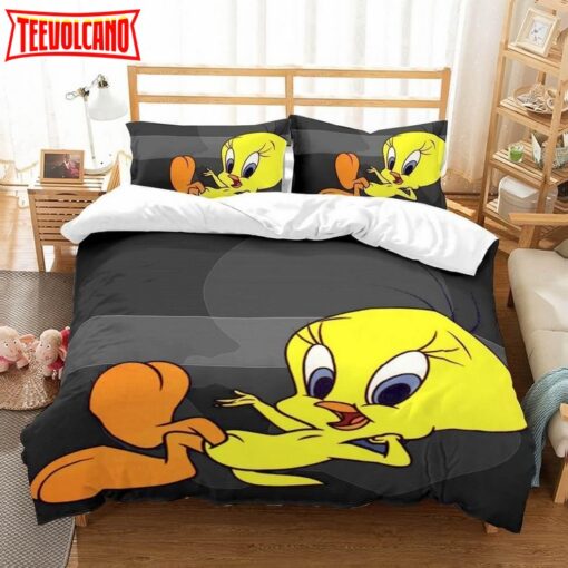 3d Tweety Bird Et Duvet Cover Bedding Set