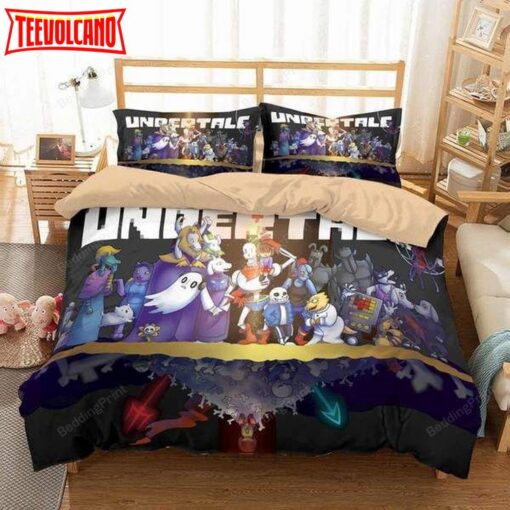 3D Undertale Video Game Duvet Cover Bedding Set