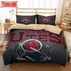 3D Utah Utes Bedding Set Duvet Cover