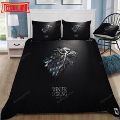 3d Winter Is Coming Stark Bedding Set Duvet Cover