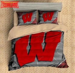 3d Wisconsin Badgers Bedding Set Duvet Cover Set Pillowcases