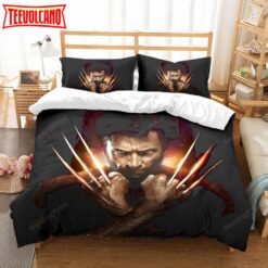 3d Wolverine Logan Duvet Cover Bedding Set