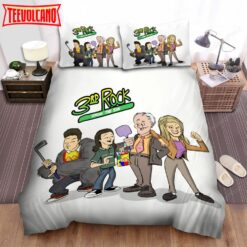 3rd Rock From The Sun Movie Art Bed Sheets Duvet Cover Bedding Sets