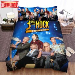 3rd Rock From The Sun Movie Poster 2 Bed Sheets Duvet Cover Bedding Sets