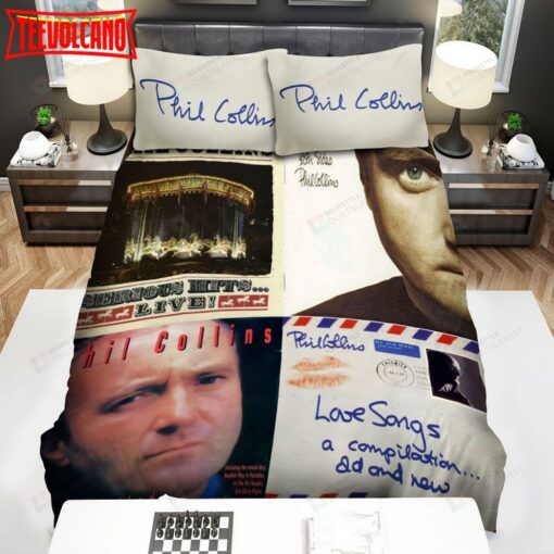 4in1 Album Cover Phil Collins Duvet Cover Bedding Sets