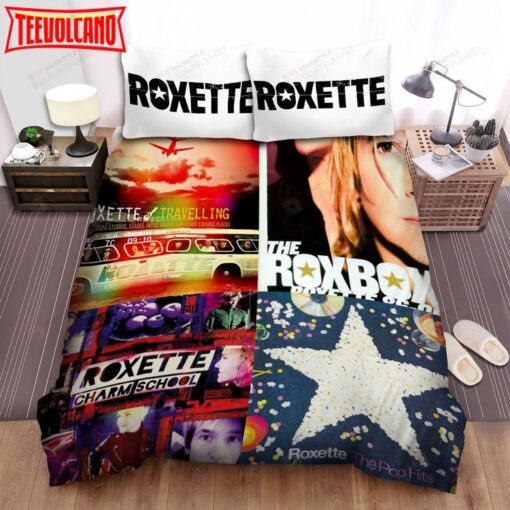 4in1 Album Cover Photo 2 Roxette Bed Sheets Duvet Cover Bedding Sets