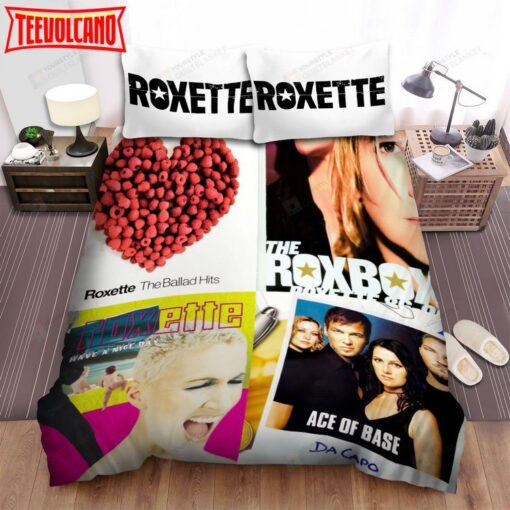 4in1 Album Cover Photo 3 Roxette Bed Sheets Duvet Cover Bedding Sets