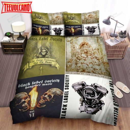 4in1 Album Cover Photo Black Label Society Duvet Cover Bedding Sets