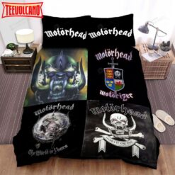 4in1 Album Cover Photo Motorhead Bed Sheets Duvet Cover Bedding Sets