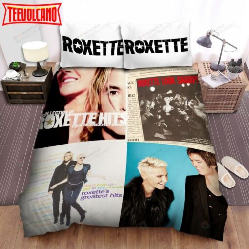 4in1 Album Cover Photo Roxette Bed Sheets Duvet Cover Bedding Sets