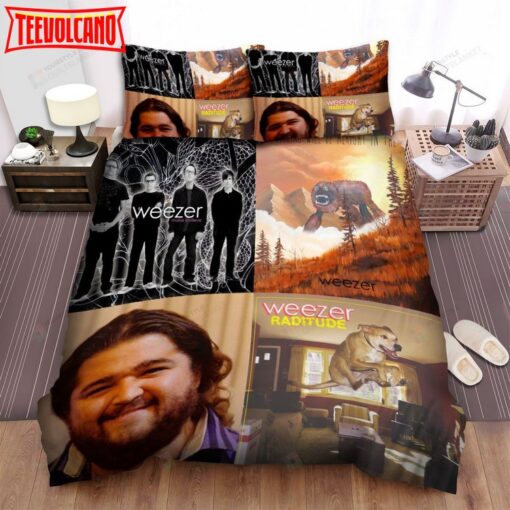 4in1 Album Cover Weezer Bed Sheets Duvet Cover Bedding Sets