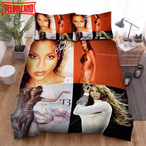 4in1 Toni Braxton Collections Bed Sheets Duvet Cover Bedding Sets