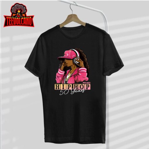 50 Years of Hip Hop 50th Anniversary Hip Hop Shirt for Women T-Shirt