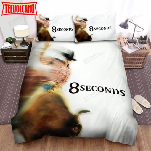 8 Seconds (1994) Movie Poster Ver 2 Bed Sheets Duvet Cover Bedding Sets