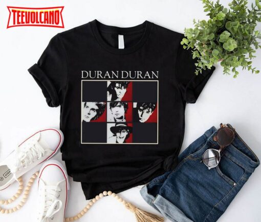 90s Vintage Duran Duran Band Graphic T-Shirt, Duran Duran Tour Shirt