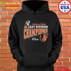 Baltimore Orioles Black 2023 Al East Champions Shirt 2