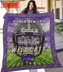 A Bold New Era Wildcats 3D Customized Quilt Blanket