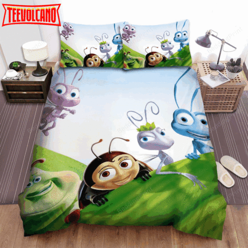 A Bug’s Life Group Poster Bed Sheets Spread Duvet Cover Bedding Sets