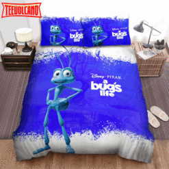 A Bug’s Life Movie Blue Background Poster Duvet Cover Bedding Sets