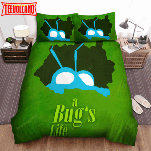 A Bug’s Life Movie White Eyes Poster Bed Sheets Duvet Cover Bedding Sets