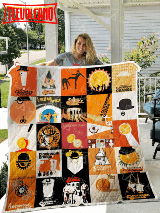 A Clockwork Orange 3D Customized Quilt Blanket