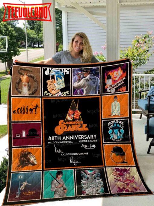 A Clockwork Orange 3D Quilt Blanket