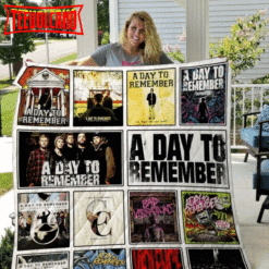 A Day To Remember 3D Customized Quilt Blanket