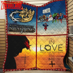 A Lot Can Happen In Justdays 3D Customized Quilt Blanket