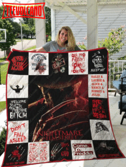 A Nightmare On Elm Street 3D Customized Quilt Blanket