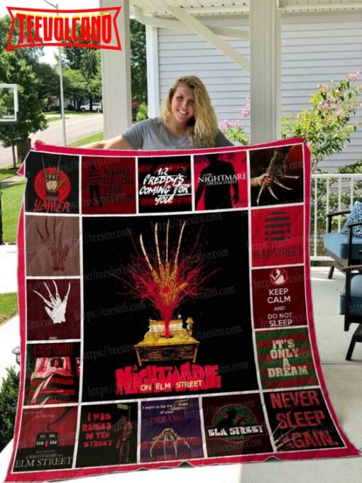 A Nightmare On Elm Street 3D Quilt Blanket