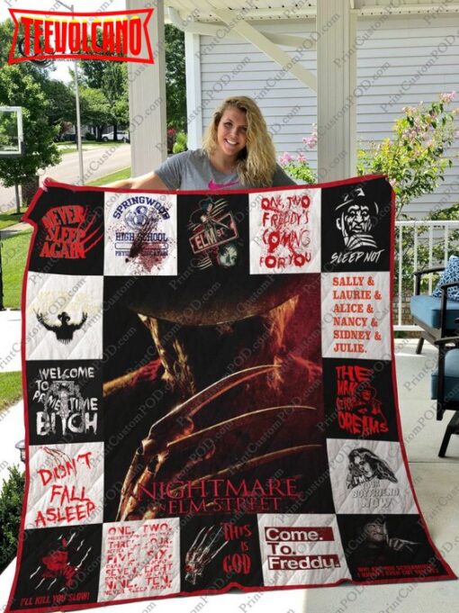 A Nightmare On Elm Street For Fans Version 3D Quilt Blanket