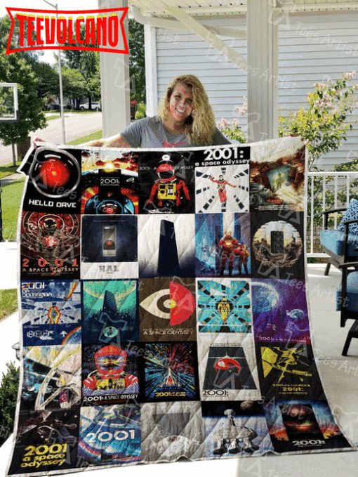 A Space Odyssey 3D Customized Quilt Blanket