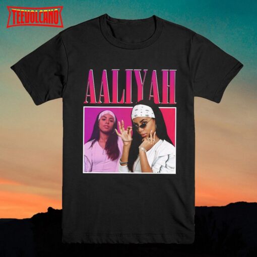 Aaliyah Shirt Retro bootleg T Shirt