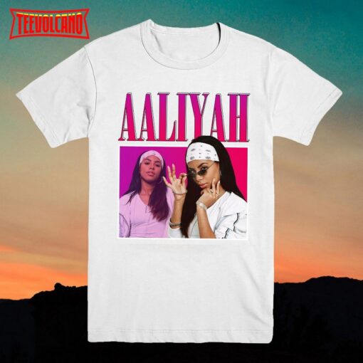 Aaliyah Shirt Retro bootleg T Shirt