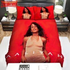 Aaliyah Singer Famous Singer Portrait Bed Sheets Duvet Cover Bedding Sets