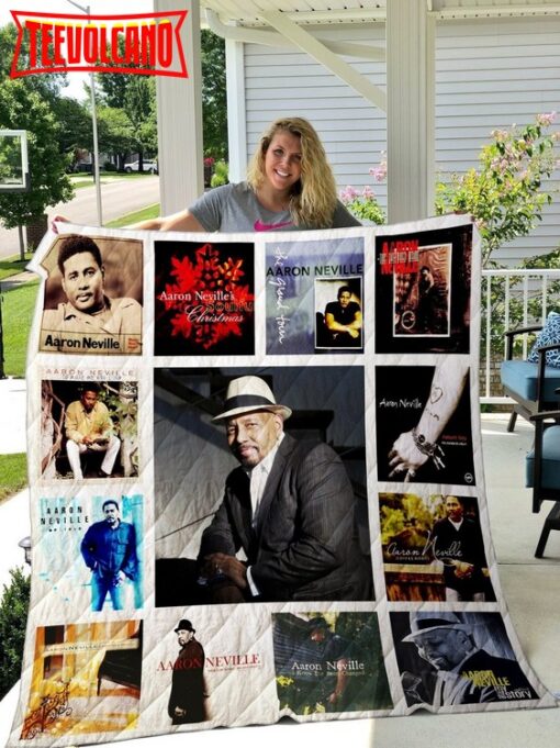 Aaron Neville Quilt Blanket