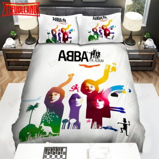 Abba The Album Bed Sheets Spread Comforter Duvet Cover Bedding Sets