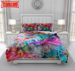 Abstract Tie Dye Bed Sheets Duvet Cover Bedding Sets