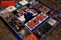 AcDc Studio Albums 3D Quilt Blanket