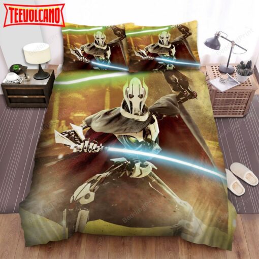 Action Poses Grievous Bed Sheets Duvet Cover Bedding Sets