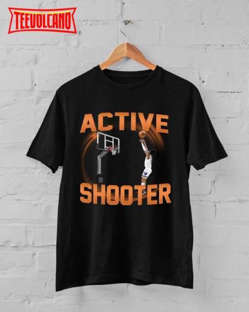 Active Shooter Funny Basketball T-Shirt, Meme T-Shirt