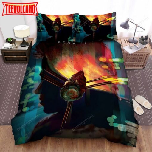 Ad Astra Movie Poster 2 Bed Sheets Duvet Cover Bedding Sets